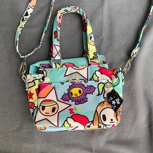 RARE Ju-Ju-Be JuJuBe X Tokidoki Itty Bitty Be Unikiki 2.0 Bag Purse blue mini